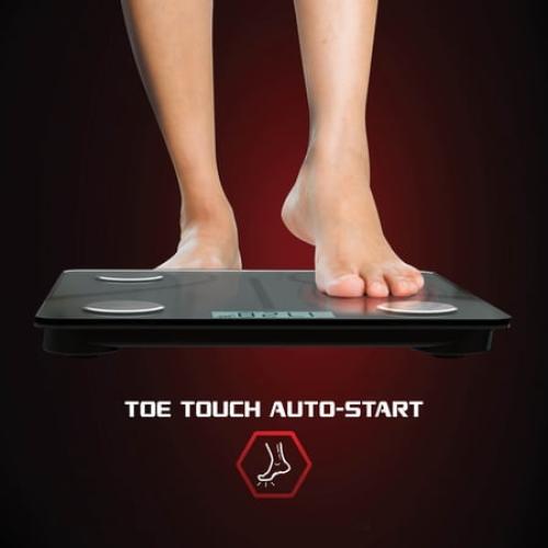 FitRx Smart Scale, Bluetooth Digital Scale for Body Weight, BMI, and More with App Control