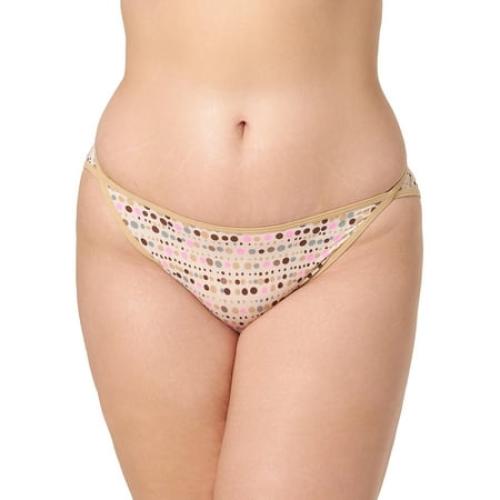 Kindly Yours Women’s So Comfy Micro High Leg Bikini Underwear, 4-Pack, Sizes MEDIUM