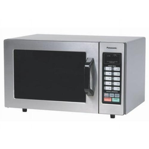 Panasonic 1000 Watt Commercial Microwave Oven with 10 Programmable Memory NE-1054F