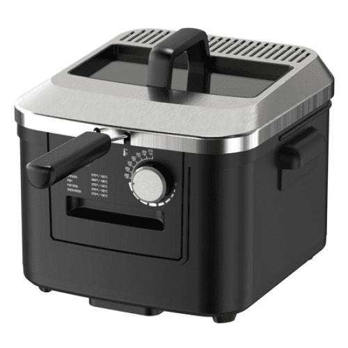Mainstays 4L Deep Fryer, Stainless Steel Lid, Electric, New Model MS8400778514-2