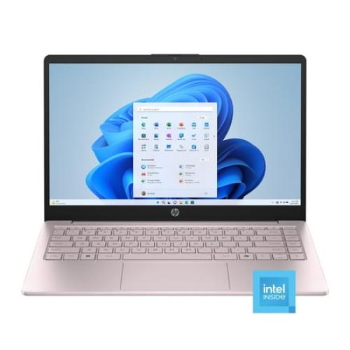 HP Stream 14 inch Win 11 Laptop Intel Processor N150 4GB 128GB eMMC Pink (12-mo. Microsoft 365 included)