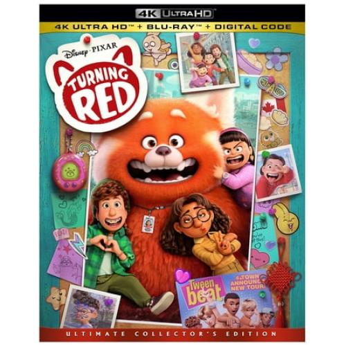 Turning Red (4K Ultra HD   Blu-Ray   Digital Code)