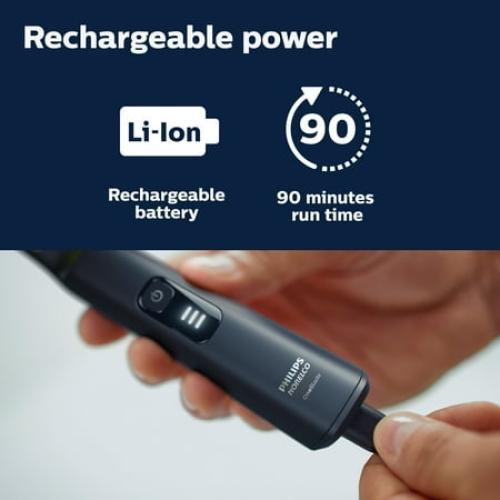 Philips Norelco Oneblade 360 Pro Hybrid Face & Body Men's Rechargeable Electric Shaver QP6542/70