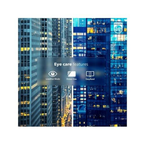 Black PHILIPS 22 (21.5 Viewable) 100 Hz VA FHD Monitor 4 ms (GtG) 1920 x 1080 Flat Panel 221V8LB