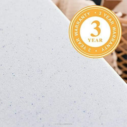LINENSPA 3 Inch Gel Infused Memory Foam Full Mattress Topper