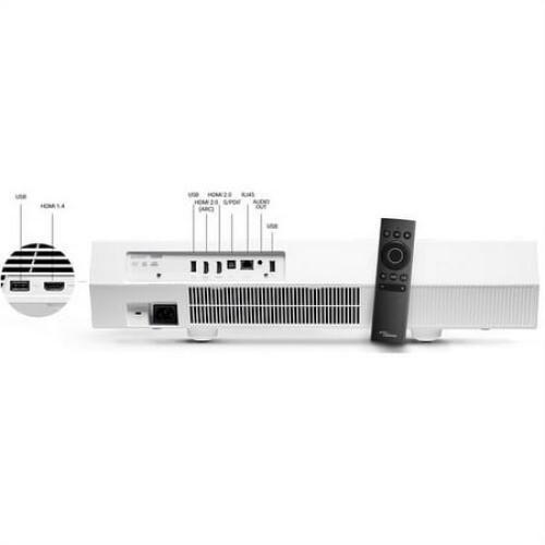 Optoma CinemaX P2 Smart 4K HDR UHD Laser All-in-One Home Entertainment System