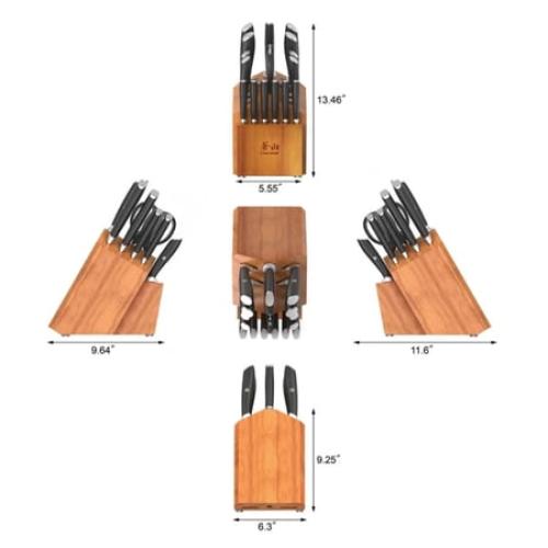 Cangshan L Series 17 Piece German Steel Forged Knife Set (Black)