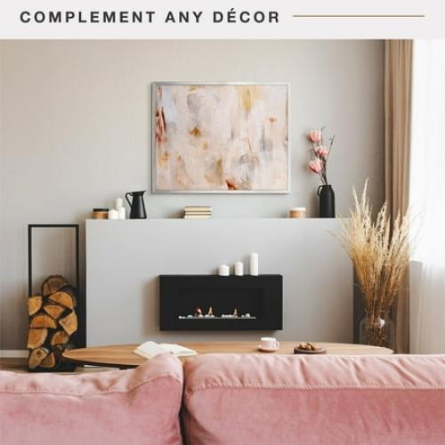 MCS Foundation 16x24 Poster Frame Traditional Brass, Vertical & Horizontal Wall Hanging Large Picture Frame for Photos, Posters & Art Prints (1-Pack)