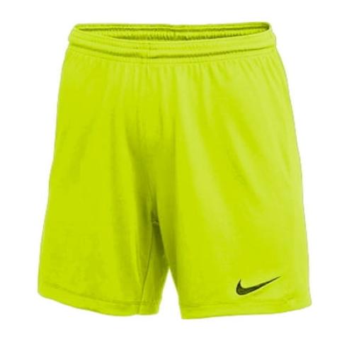 Nike kids Park III Shorts Yellow Size Youth Large