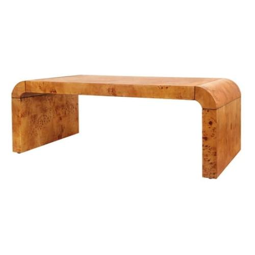 New Pacific Direct Adriel Burl Wood Coffee Table