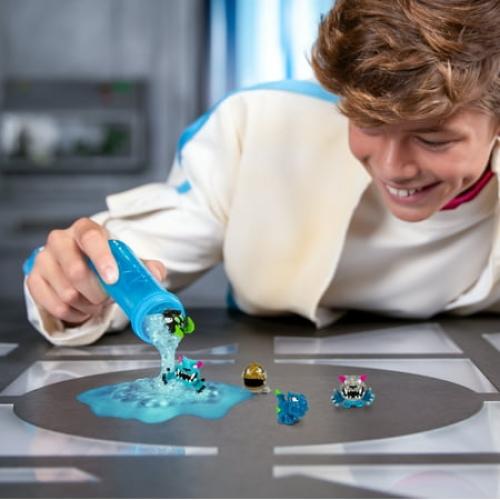 MrBeast Lab Swarms Lab 5 Pack, 1 inch Swarms Action Figures over 100 to Collect, Ages 5