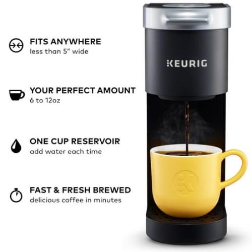 Keurig K-Mini Single Serve K-Cup Pod Coffee Maker, Black❗MAY HAVE MISSING PIECES/NEEDS CLEANING❗