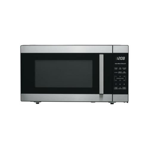 Hamilton Beach 1.6 Cu ft Sensor Cook Countertop Microwave Oven in Stainless Steel, New