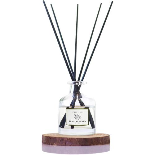 PRISTINE Himalayan Tea/Inspired by Westin Hotel Reed Diffuser for Home | Fresh Bergamot/White Tea Room Fragrance Reed Diffusers, Oil & Room Diffusers with Reed | Home Fragrance Scent Diffuser