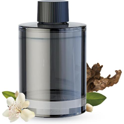 Ceeniu Large Car Air Freshener, 135ml Last 6 months, Auto ON/OFF, Multi-mode Adjustable, Long Lasting, Blue Ambiance Light, Natural French Fragrance, CF3 Car Fresheners Diffuser, Roman Holiday Scent