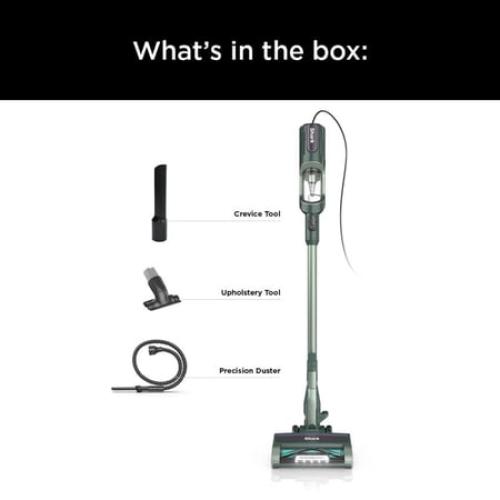 Shark Detect Corded Stick Vacuum, with Direction Detect and Self-Cleaning Brushroll, Evergreen HZ752