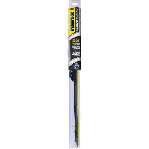 Rain-X 830126 Silicone Endura Wiper Blades 26 Inch Windshield Wipers (Pack of 1) Automotive Replacement Windshield Wiper Blades With Two Times Longer-Lasting Resilient Silicone Rubber Squeegee