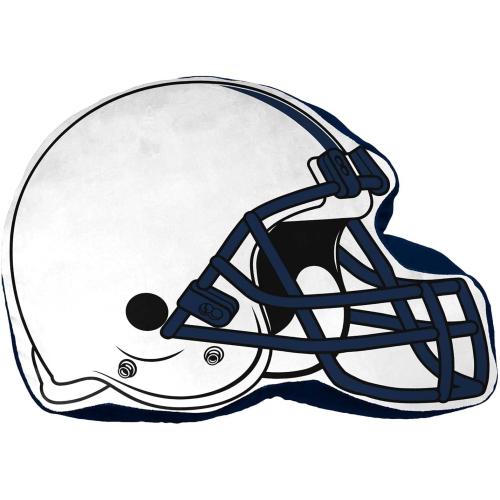 NORTHWEST NCAA Helmet Super Soft Football Pillow - 16 - Decorative Pillows for Sofa or Bedroom - Perfect for Game Day (Penn State Nittany Lions - White)