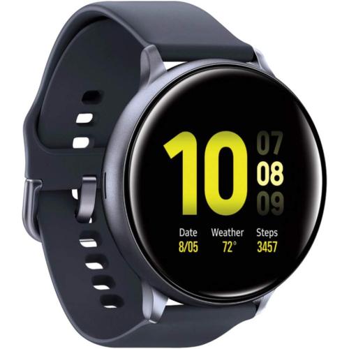 Samsung Galaxy Active 2 44mm Mens Multi-Function Black Smart Watch Sm-R820nzkaxar