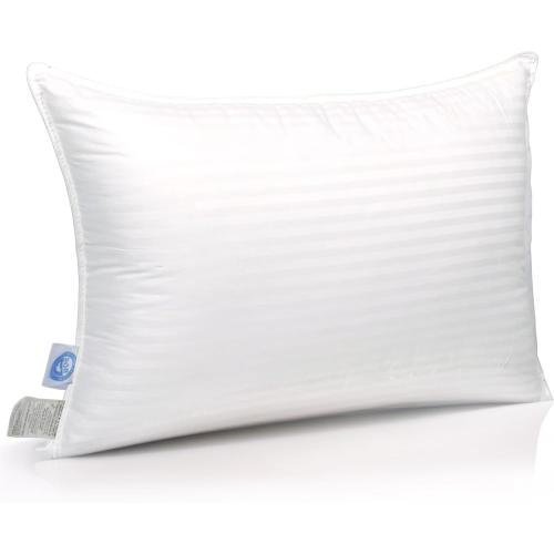 East Coast Bedding 15% Down, 85% Feather Bed Pillow Queen, Pack of 1 - White - Queen