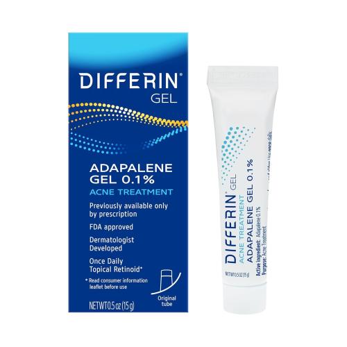 1.6oz Differin .1% Adapalene Treatment 15g Pump, 1.6 Ounces