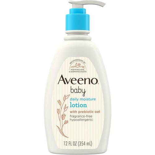 Aveeno Baby Daily Moisture Lotion with Natural Colloidal Oatmeal, 18 Ounce