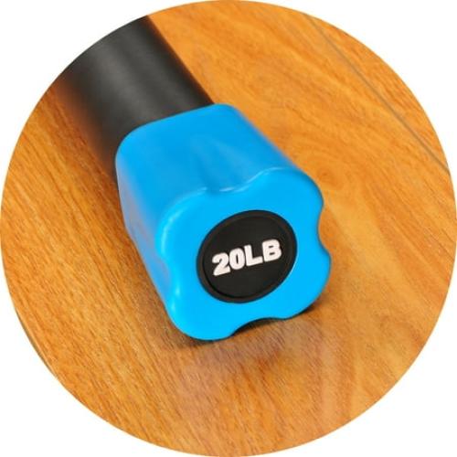 BalanceFrom 20lb Weighted Workout Bar