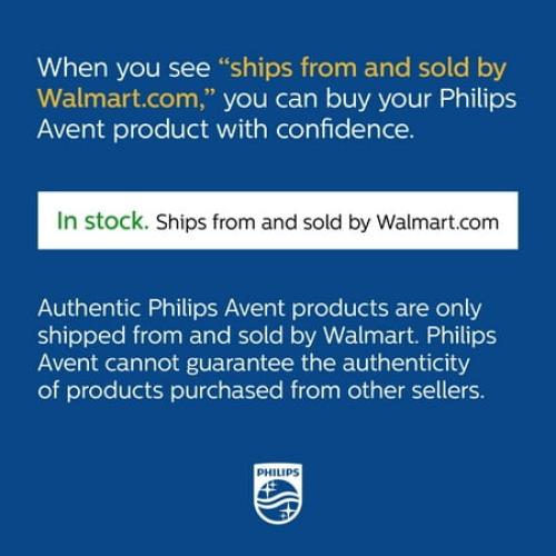 Philips Avent Natural Response Nipple, Slow Flow (Flow 2), SCY962/44