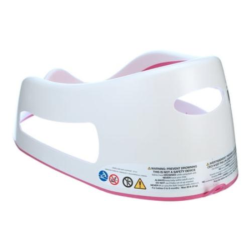 Angelcare Plastic Baby Bathtub Support Seat, Pink, Unisex, 1 Count