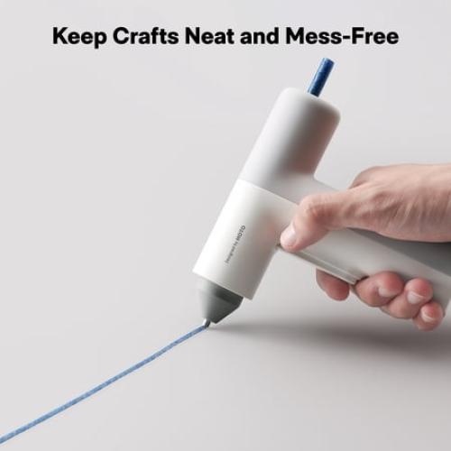 Hoto Cordless Hot Glue Gun with 10 Glue Sticks, Fast Heating, Auto Power-Off, Crafting Tool for Crafts, DIY Arts, Home Repairs