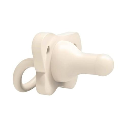 Dr. Brown's HappyPaci 100% Silicone Pacifier 0-6m, BPA Free, Cool Gray, Green, Ecru, 3 Pack