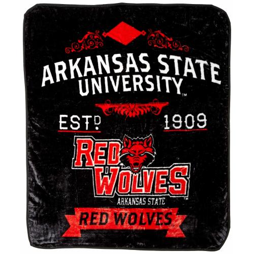 Northwest NCAA Charlotte 49ers Unisex-Adult Raschel Throw Blanket 50 x 60 Label