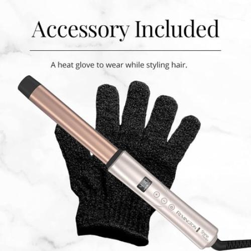 Remington Shine Therapy Straight Barrel Ceramic Wand, Champagne