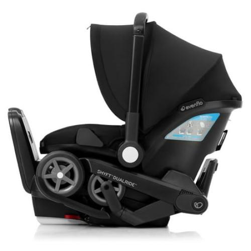 Shyft DualRide Infant Car Seat and Stroller Combo (Beaufort Black)