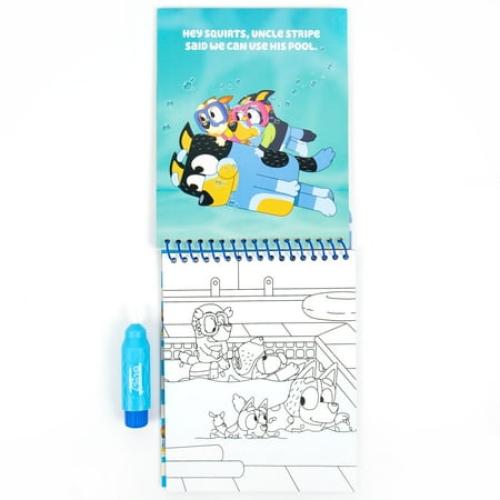 Bluey Aqua Art Pad, 8 Pages, Child, Ages 3