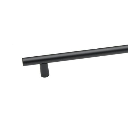 Black Alno A2802-8 Vita Bella 8 Center To Center Modern Smooth Bar Cabinet Bar Handle / Drawer