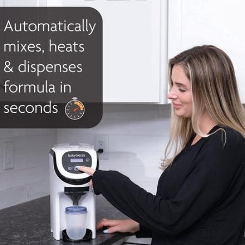 (missing accessories) Baby Brezza Formula Pro Mini Baby Formula Mixer Machine Fits Small Spaces and is Portable for Travel Bottle Makers Makes The Perfect Bottle for Your Infant On The Go, White