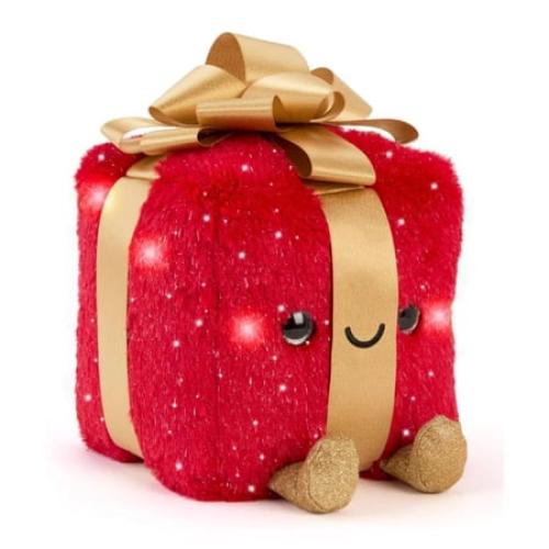 FAO Schwarz 10 Glow Brights Present Plush Toy New with Tag