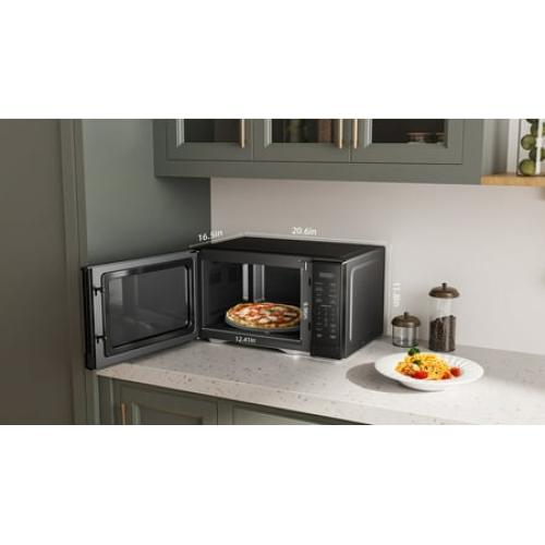 Mainstays 1.1 cu ft Microwave Oven in black