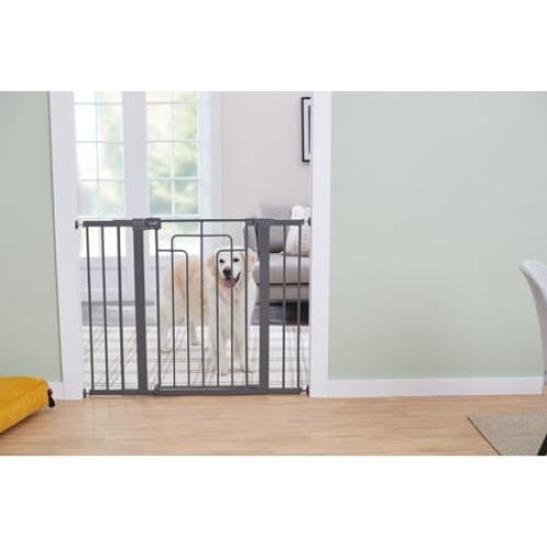 Safety 1ˢᵗ Contemporary Tall-and-Wide Gate, Grey