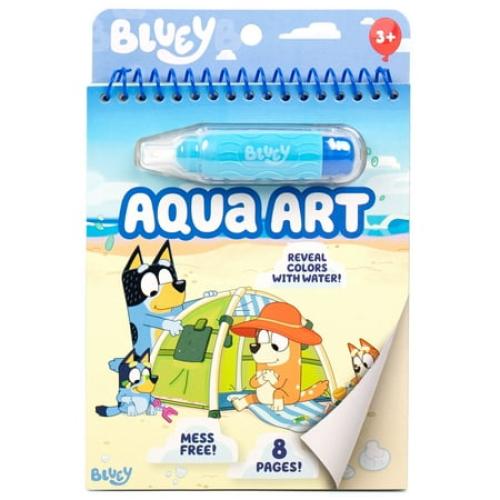 Bluey Aqua Art Pad, 8 Pages, Child, Ages 3