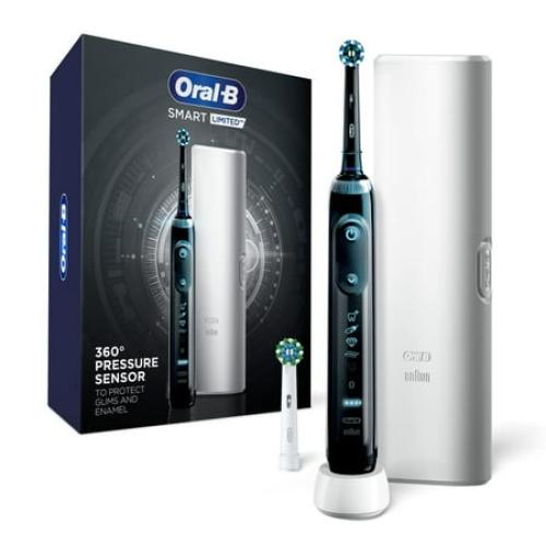 Black Oral-B Smart Limited Electric Toothbrush for Adults, Black
