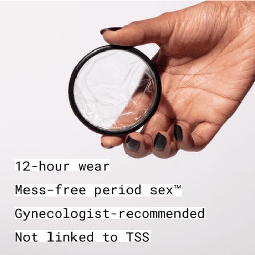 Flex Period Discs, One-Time-Use Menstrual Discs, Body-Safe & Non-Toxic, 12-Hour Wear, 24 Count ‼️missing packs‼️