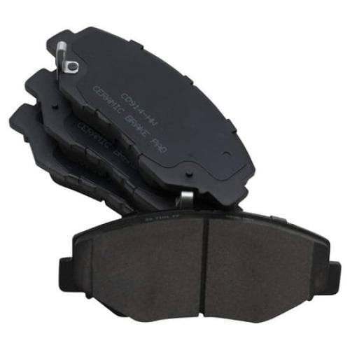 TRQ Front Brake Pads Ceramic Fits Select 2013-2015 Acura ILX 2003-2017 Honda Accord 2012-2021 Civic 2002-2016 CR-V 2016 CR-Z 2003-2011 Element 2013-2014 Fit 2003-2008 Pilot