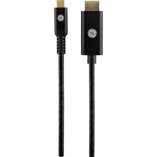 GE USB-C to HDMI 2.0 Computer Cable, 6ft