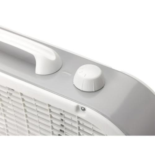 Lasko 20 Classic Box Fan with Weather-Resistant Motor, 3 Speeds, 22.5 H, White, B20200, New