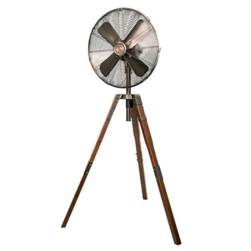 Better Homes & Gardens New 3 Speed Oscillating 16 in Stand Fan with Wood Tripod Legs