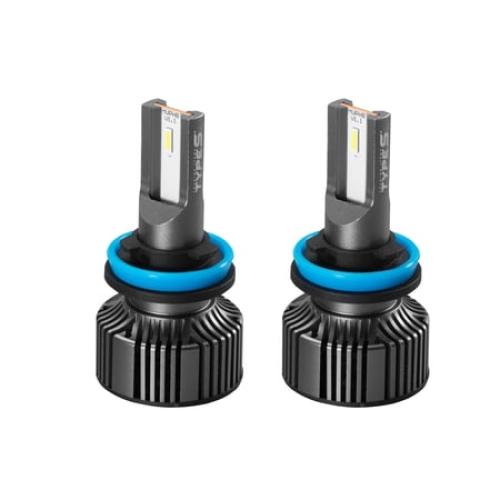 TYPE S - H8/H9/H11/H16JP UltraBright LED Fog Light - 1800LM Each, 6500K, 26W, Powersports, 2 Pack