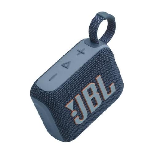 JBL Go 4 Ultra-Portable Waterproof Bluetooth Speaker, Blue