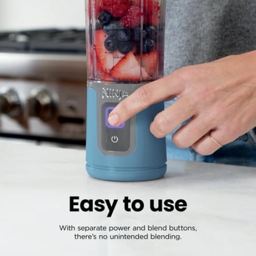 Ninja Blast 16-Oz Portable Personal Blender, Leak Proof Lid & Easy Sip Spout, Smoothie Blender, BC100PK Dusty Pink